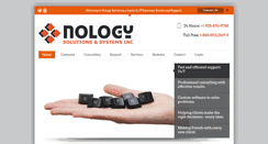 Desktop Screenshot of nologysolutions.com
